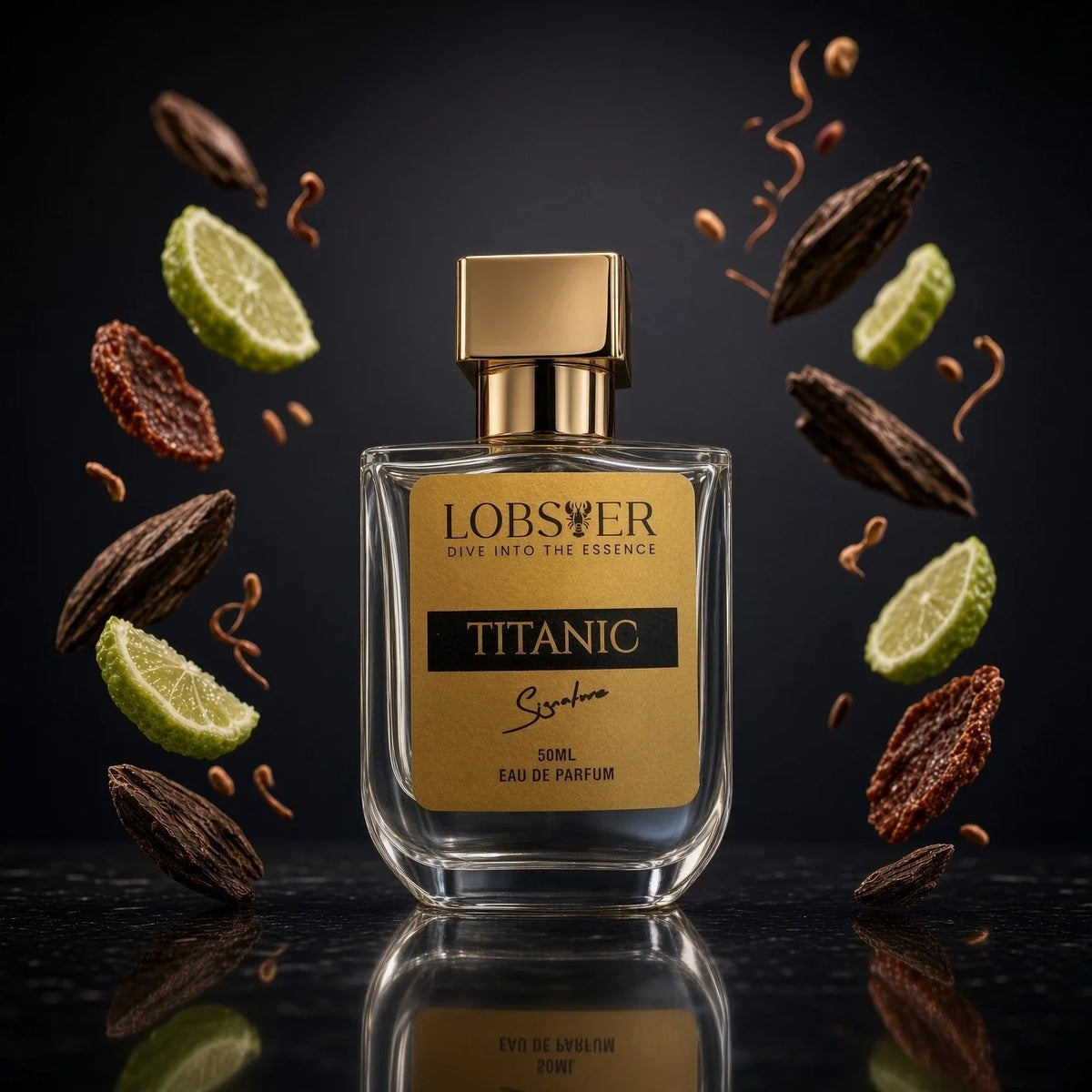 Titanic perfume bottle — a long-lasting Signature fragrance
