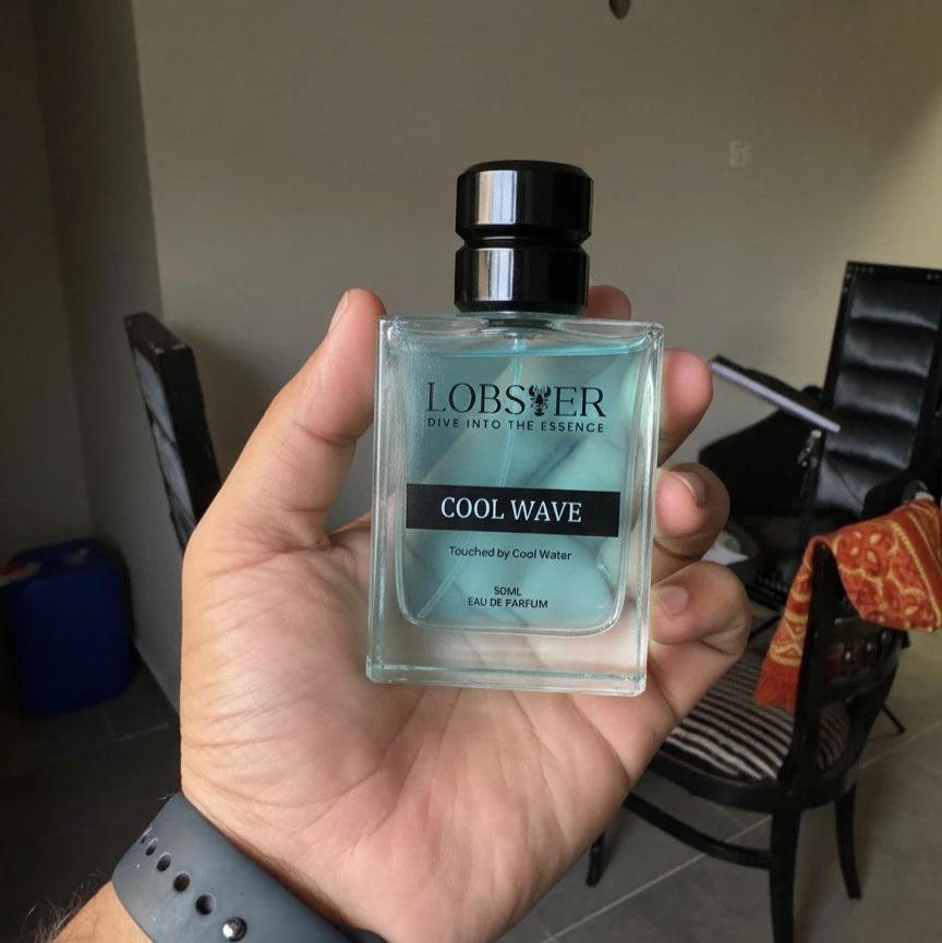 Cool Wave Touched by Cool Water