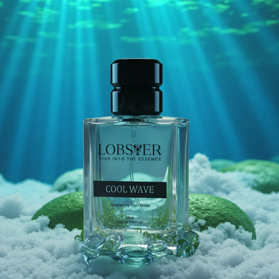 Cool Wave Touched by Cool Water