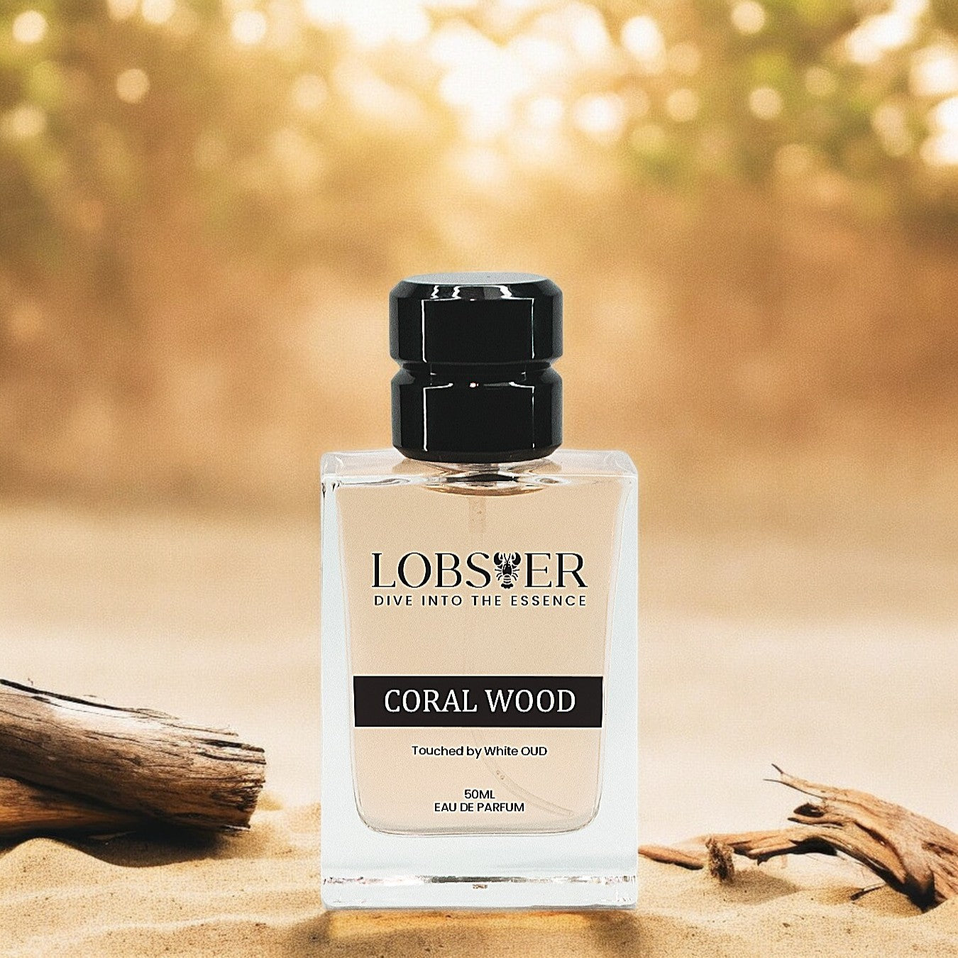 Coral Wood Touched by White Oud