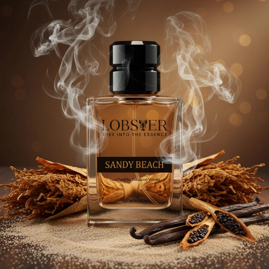 Sandy Beach Touched by Tobacco Vanila