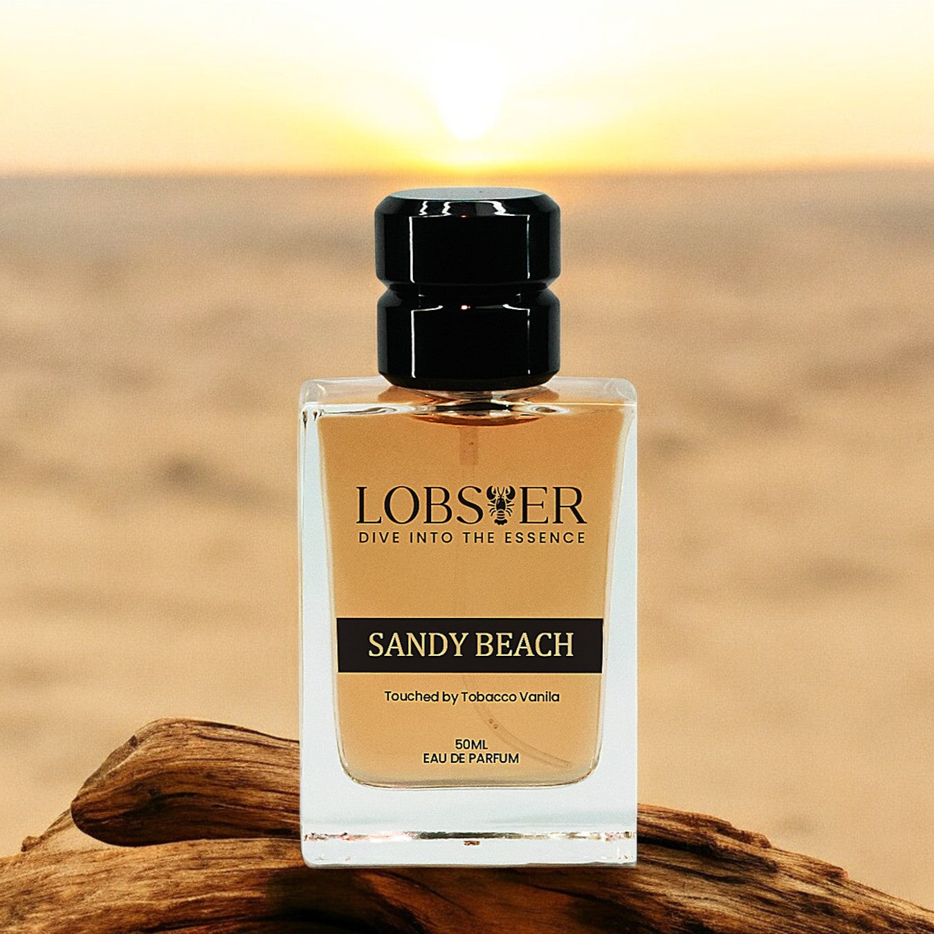 Sandy Beach Touched by Tobacco Vanila