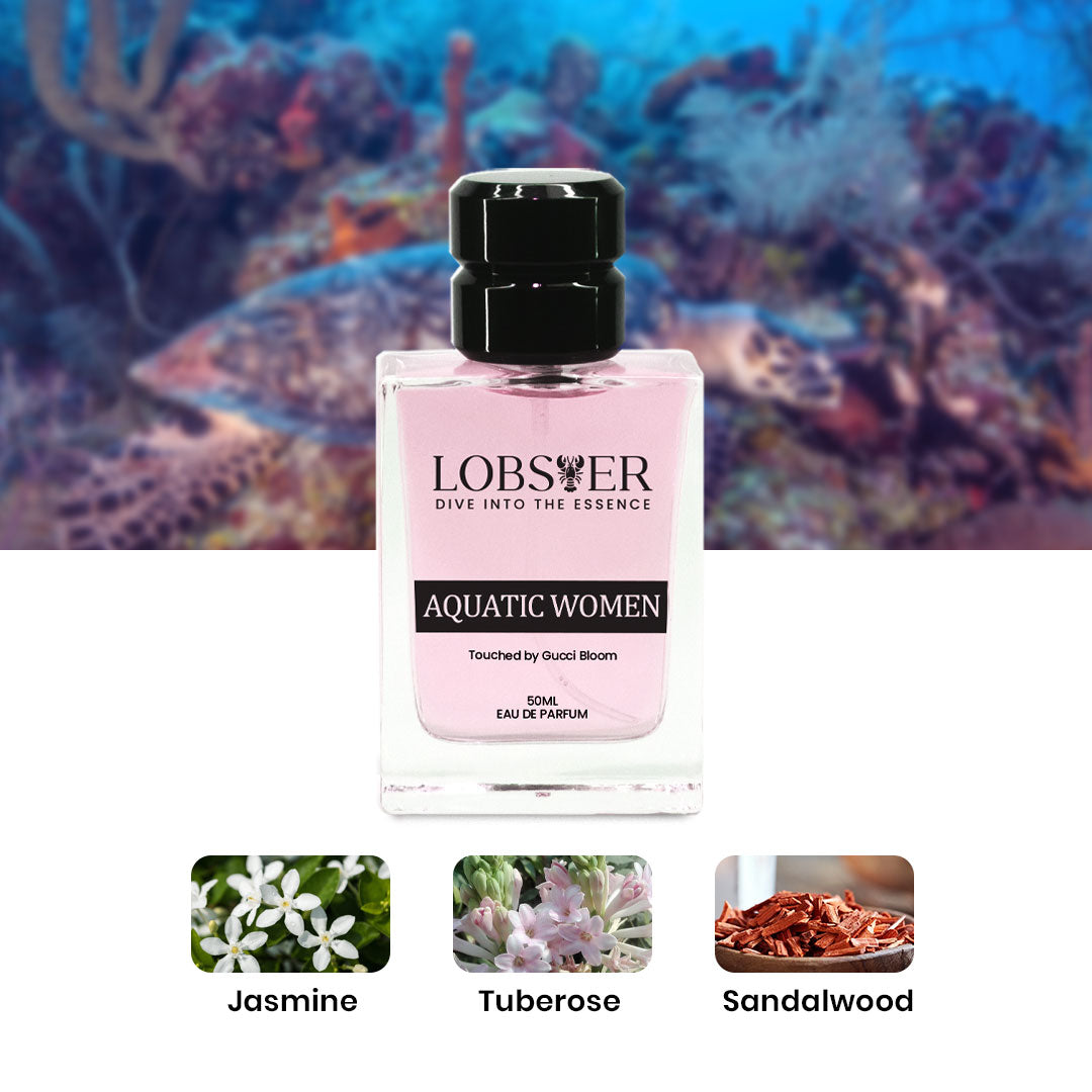 Aquatic Women Touched by Gucci Bloom
