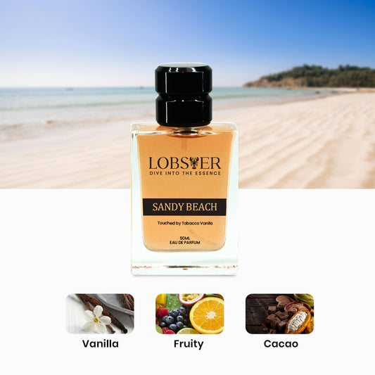 Sandy Beach Touched by Tobacco Vanila